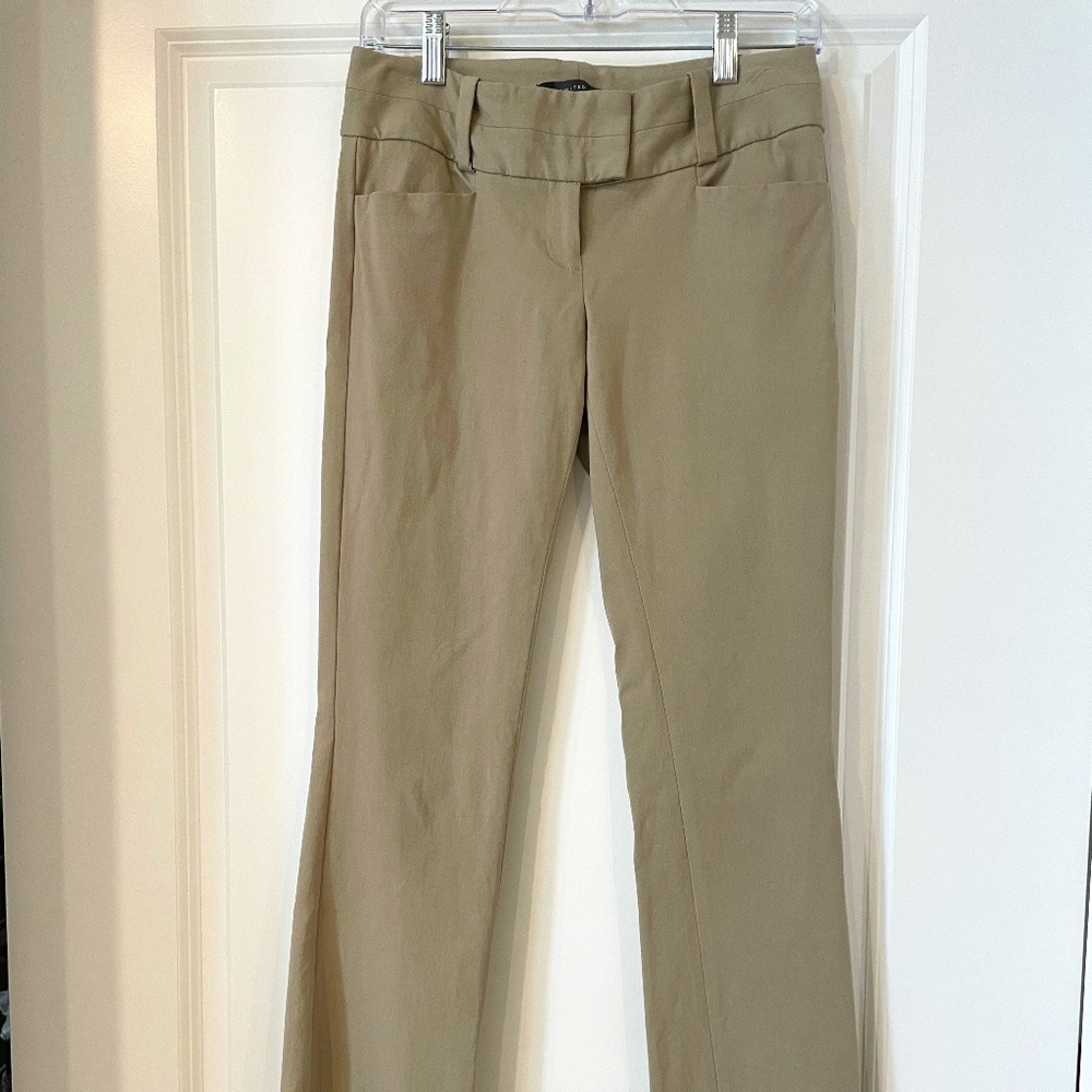 The Limited Khaki  slacks -- Size 2R